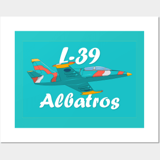 L-39 Albatross with Text Posters and Art